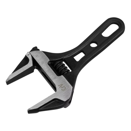 Ключ разводной Denzel 135 мм, CrV, кованый, укороченная рукоятка 15752 купить в Ижевске