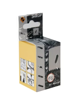 Коронка Bi-Metal Ф30 мм М3 Энкор 24130 купить в Ижевске