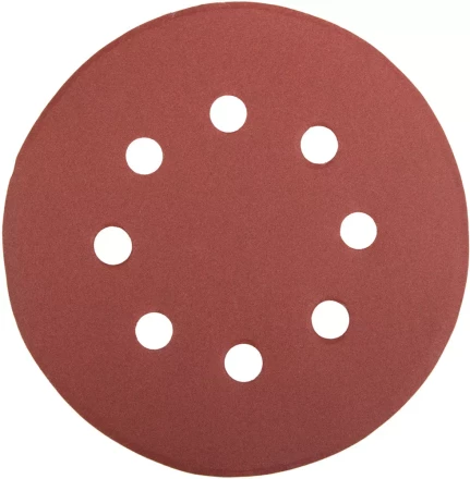 Круг шлифовальный универсальный STAYER &quot;MASTER&quot; из абразивной бумаги на велкро основе, 8 отверстий, Р320, 125мм, 5шт 35452-125-320 купить в Ижевске