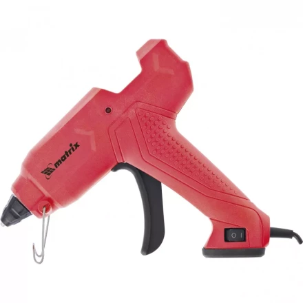 Клеевой пистолет 11мм 30/160Вт 18г/мин выключатель и индикатор напряжения MATRIX 93006 купить в Ижевске
