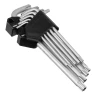 Набор ключей имбусовых Torx-Tempered, TT10-50, CrV, 9 шт., удлиненные Сибртех 123717 купить в Ижевске