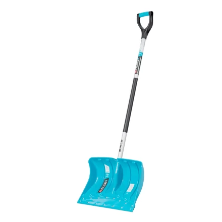 Лопата-скрепер для уборки снега Palisad 61797, полипропилен, 460х320х1300 мм, алюминиевый черенок, ПВХ, LUXE купить в Ижевске