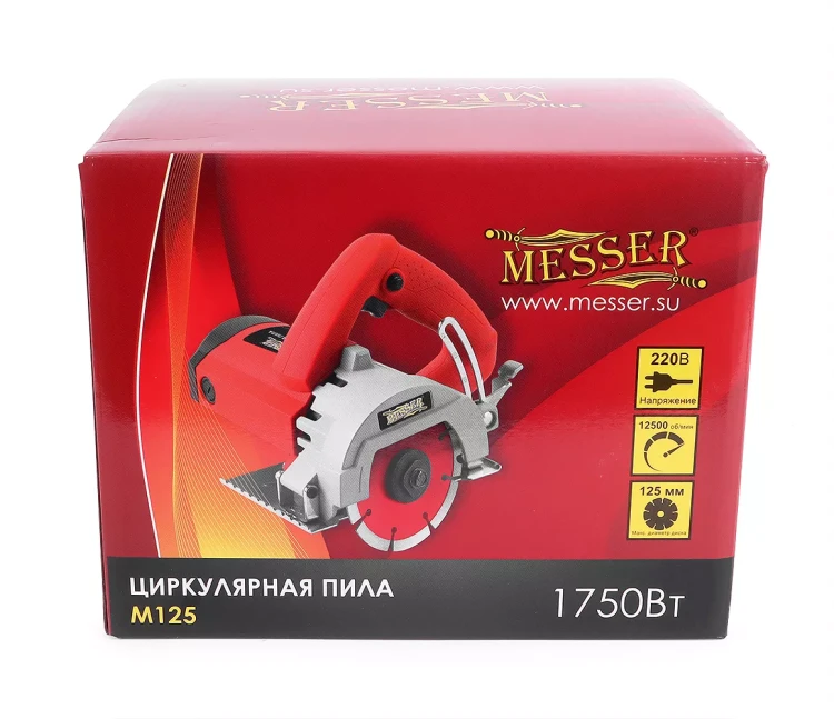 Циркулярная пила по камню MESSER M125-PRO купить в Ижевске