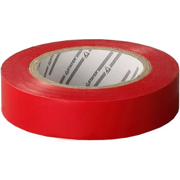 Изолента, STAYER Profi 12292-R-15-10, ПВХ, на карточке, 15мм х 10м х 0,18мм, красная 12292-R-15-10 купить в Ижевске