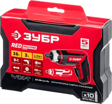 Отвертка-трансформер ViX-T ЗО-ЕМ-3.6 Ли серия МАСТЕР купить в Ижевске