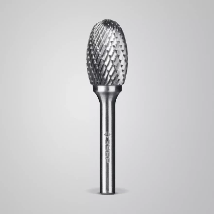 Зубр Твердосплавная борфреза E - овал, 16 х 25 мм, радиус 6.5 мм28804-16-25 купить в Ижевске