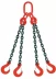 Строп цепной четырехветвевой 4СЦ 10 т L=4.5 м 8 кл с ОВ 11.2т купить в Ижевске