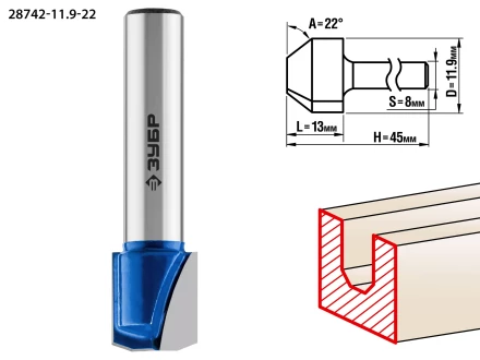 Фрезы пазовые фасонные №3 серия ПРОФЕССИОНАЛ купить в Ижевске