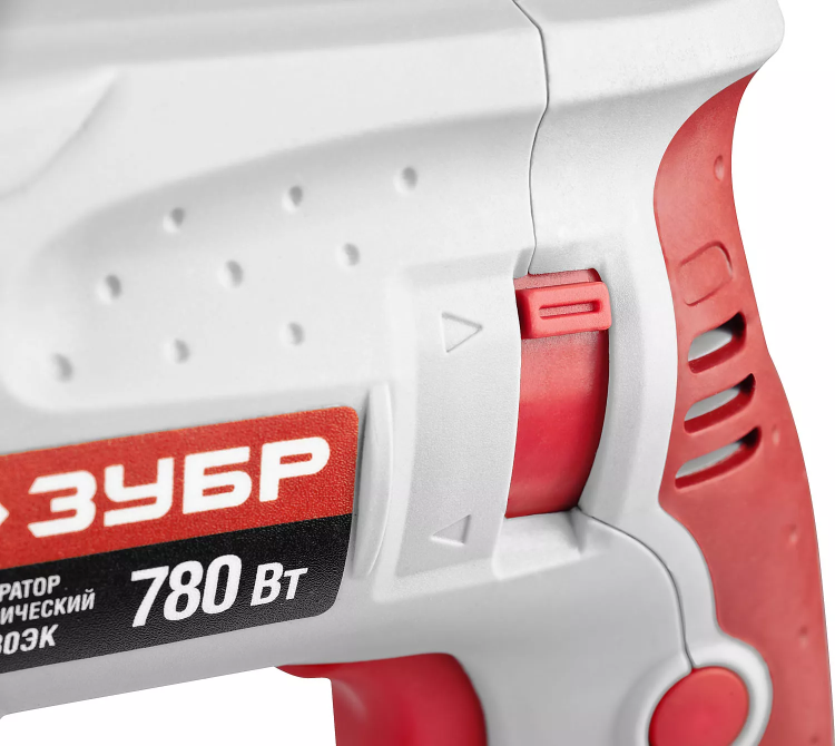 Перфоратор ЗУБР SDS-plus, реверс, 3 Дж, 0-1100 об/мин, 0-4500 уд/мин, 780Вт, кейс ЗП-780ЭК купить в Ижевске