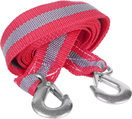 Трос буксировочный ЗУБР &quot;МАСТЕР&quot;, 2 крюка, сумка, 4м, 5т 61210-5 купить в Ижевске