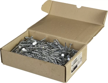 Гвозди ЗУБР &quot;МАСТЕР&quot; с большой потайной головкой оцинкованные чертеж №7811-7102, 4,2х100мм, 5кг 305090-42-100 купить в Ижевске