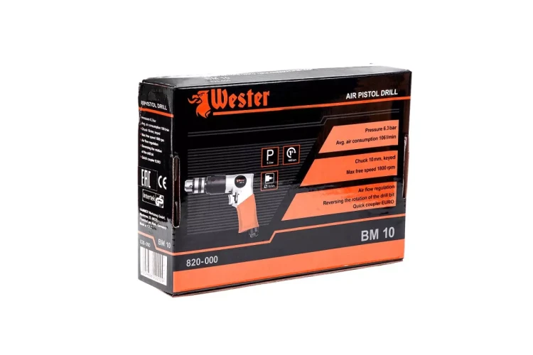 Дрель пневматическая WESTER BM-10 купить в Ижевске