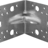 ЗУБР УКУ-2.5, 90 x 130 x 130 x 2.5 мм, цинк, усиленный крепежный уголок (31011-130) купить в Ижевске