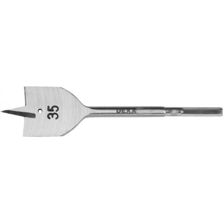 Сверло по дереву перовое, шестигранный хвостовик, DEXX 2945-35, d=35мм 2945-35 купить в Ижевске