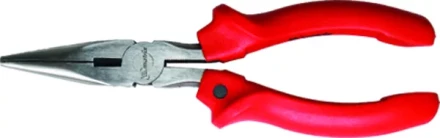 Длинногубцы Standard 180 мм прямые шлифованные пластмассовые рукоятки MATRIX 17152 купить в Ижевске