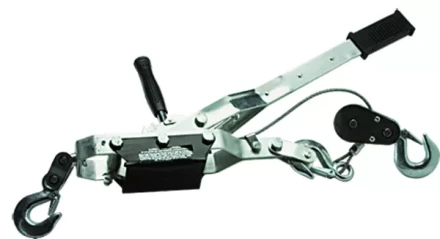 Лебедка рычажная тяга - 2 т подъем - 0.8 т одинарное храповое колесо  MATRIX 52220 купить в Ижевске