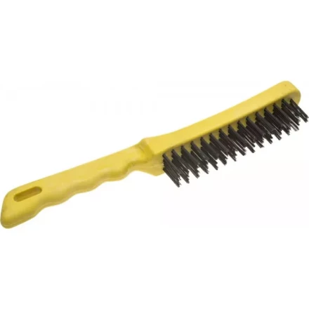 Щетка STAYER &quot;MASTER&quot; проволочная стальная с пластмассовой ручкой, 4 ряда 35015-4 купить в Ижевске