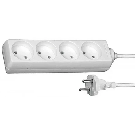 Удлинитель СВЕТОЗАР электрический, 4 гнезда, 2м SV-55040-2 купить в Ижевске