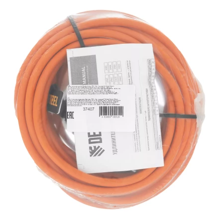 Удлинитель-шнур силовой Denzel Garden Series, ПВС, 10м, 1 розетка 3 x 1,5 мм, 3 м 37407 купить в Ижевске