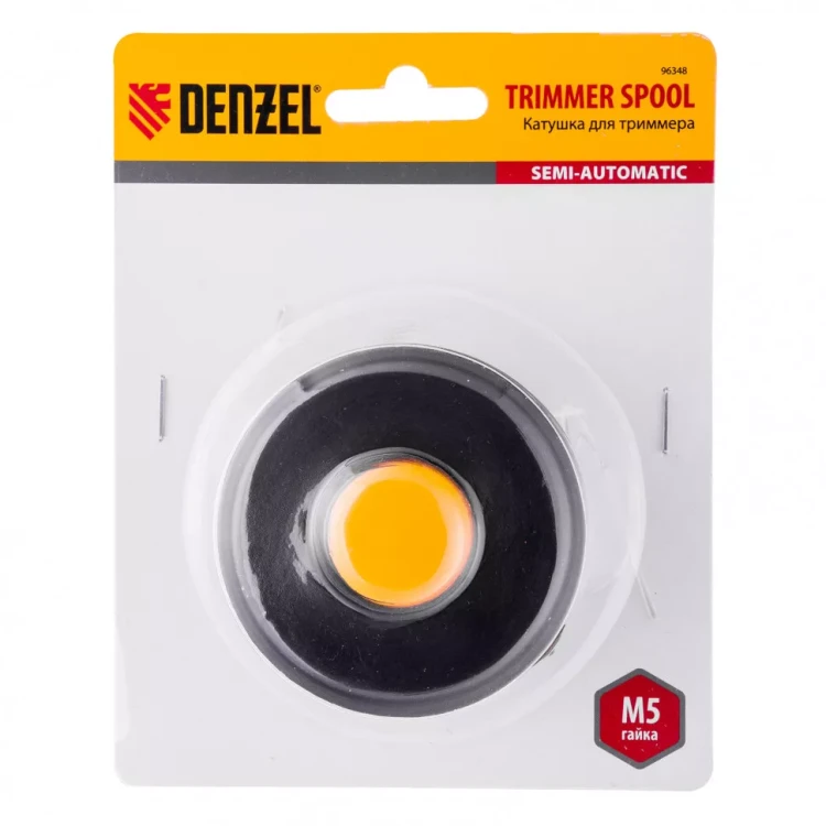 Катушка триммерная полуавтоматическая для Denzel TE-350 гайка M5 Denzel 96348 купить в Ижевске