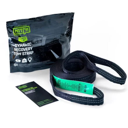 Трос буксировочный динамический HITCH PROF Лента масса авто 33т разрывная 10т 6м петля-петля (SZ071510) купить в Ижевске