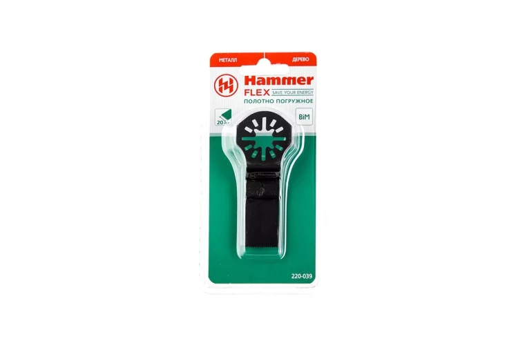 Насадка HAMMER MF-AC 039, BIM, 20*32.5*30мм купить в Ижевске