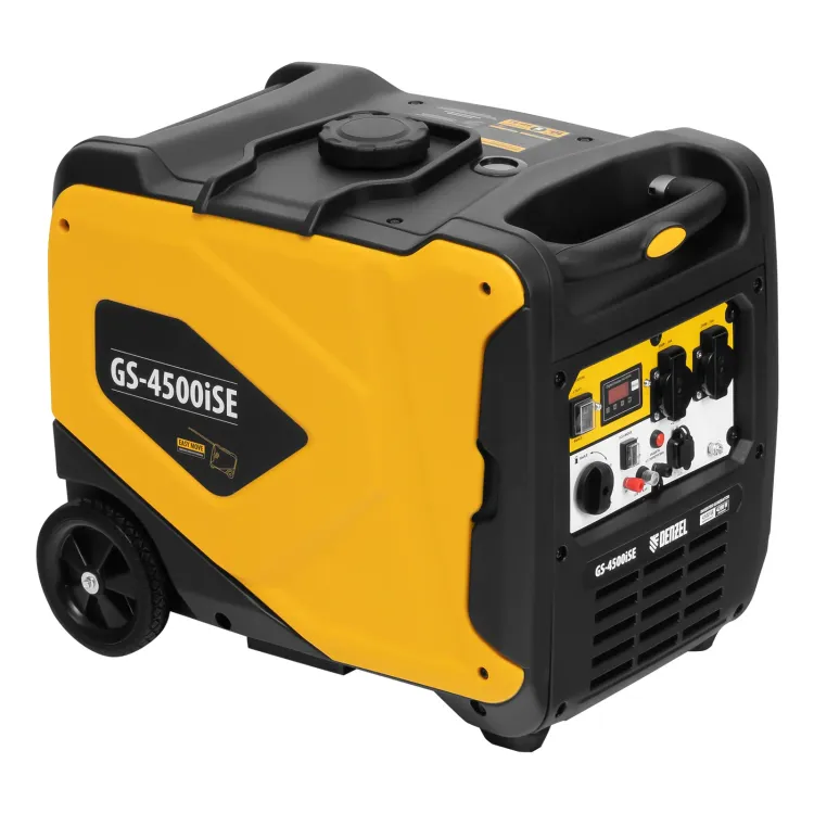 Генератор инверторный GS-4500iSE, 4,5 кВт, 230 В, закрытый корпус,электростартер// Denzel 94714 купить в Ижевске