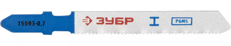 Полотна ЗУБР "ЭКСПЕРТ", T118G, для эл/лобзика, HSS, по металлу, EU-хвостовик, шаг 0,7мм, 50мм, 2шт 15593-0.7_z01 купить в Ижевске
