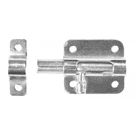 Задвижка накладная для окон и мебели &quot;ШП-10 БЦ&quot;, цвет белый/цинк, 30мм 37741-30 купить в Ижевске