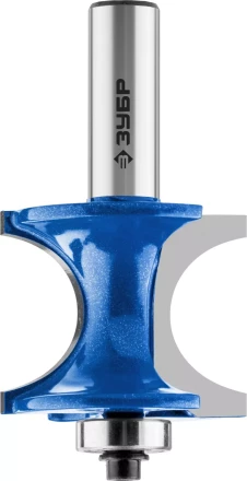 ЗУБР 41.3 x 35 мм, радиус 12.7 мм, фреза полустержневая с подшипником, Профессионал (28722-41.3) купить в Ижевске