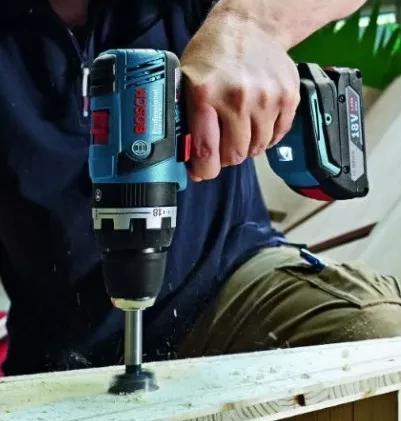 Дрель-шуруповерт аккумуляторная BOSCH GSB 18 V-EC ударная купить в Ижевске