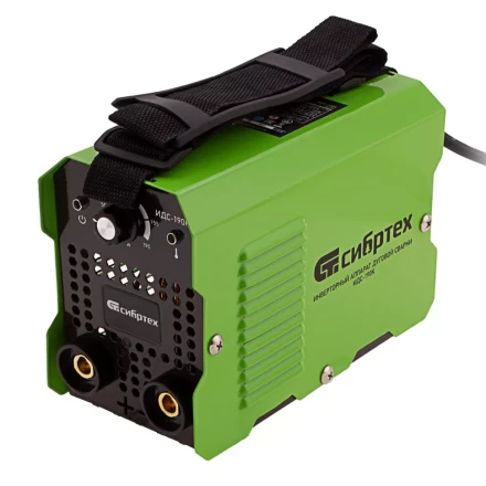 Инверторный аппарат дуговой сварки ИДС-190K, 190 А, ПВ 80%, диаметр электрода 1,6-4 мм Сибртех 94394 купить в Ижевске