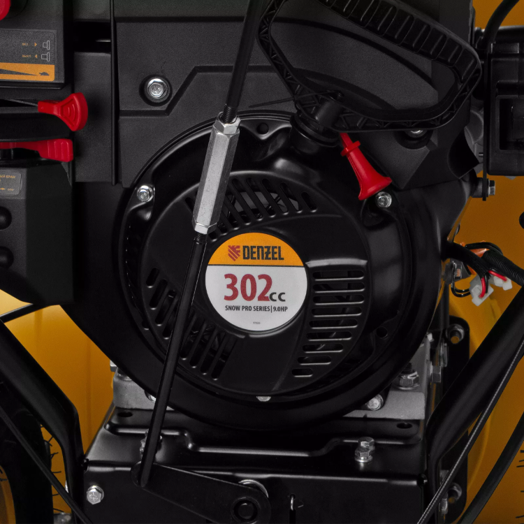 Бензиновая снегоуборочная машина SBL 711D PRO, 302cc, эл.старт, фара, обогрев, блок. дифф.// Denzel 97655 купить в Ижевске