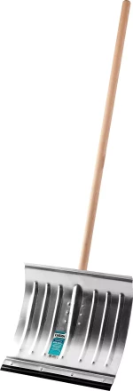 Лопата снеговая алюминиевая с деревянным черенком, 430мм, СИБИН 421857 421857 купить в Ижевске