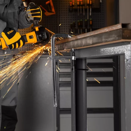 Струбцина F-образная Denzel 20477, 120x300мм, кованая купить в Ижевске