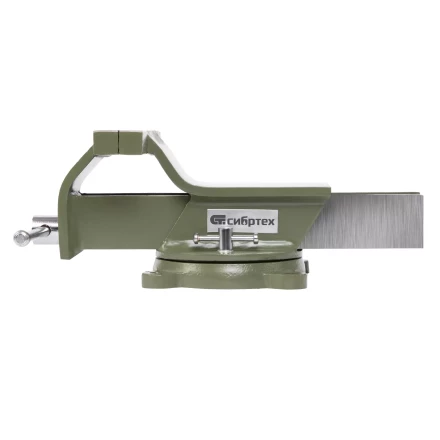 Тиски слесарные Сибртех 18620, 150 мм, стальные, поворотные купить в Ижевске