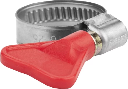 Хомуты ЗУБР &quot;ЭКСПЕРТ&quot; &quot;Бабочка&quot;, нерж. сталь, накатная лента 9 мм, 12-20 мм, 200 шт 37835-12-20-200 купить в Ижевске