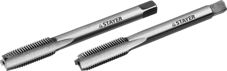 Комплект метчиков STAYER "MASTER", сталь 9ХС, М8х1,0, 2 шт 28025-08-1.0-H2 купить в Ижевске