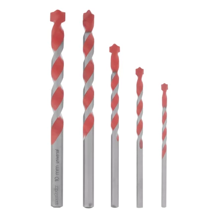 Набор сверл универсальных Matrix, 4-10мм, 5 шт, 706015 купить в Ижевске