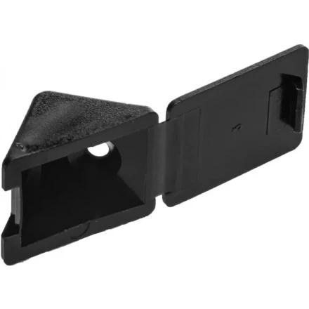 Уголок мебельный ЗУБР с шурупом, цвет черный, 4,0x15мм, ТФ6, 4шт 4-308256-7 купить в Ижевске