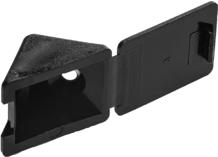 Уголок мебельный ЗУБР с шурупом, цвет черный, 4,0x15мм, ТФ6, 4шт 4-308256-7 купить в Ижевске