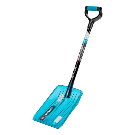 Лопата для уборки снега Palisad 61799, поликарбонат, 260х310х870 мм, стальной черенок, LUXE купить в Ижевске