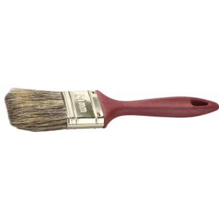 Кисть плоская ЗУБР &quot;УНИВЕРСАЛ-ПРЕМИУМ&quot; &quot;КП-15&quot;, смешанная натуральная щетина, пластмассовая ручка, 20мм 4-01015-020 купить в Ижевске