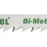 Полотна KRAFTOOL, T144DF, для эл/лобзика, Bi-Metall, по дереву, фанере, быстрый рез, EU-хвост., шаг 4мм, 75мм, 2шт 159520-4 купить в Ижевске