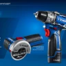 ЗУБР КОМПАКТ #5, набор: дрель-шуруповерт + мини УШМ, BRUSHLESS, 12 В, 45 Н·м, 2 АКБ тип Т7 (4 и 2 А·ч), кейс, Профессионал (DB-121-42AB) купить в Ижевске