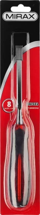 Стамеска MIRAX с двухкомпонентной прозрачной рукояткой, 8мм 1810-08 купить в Ижевске