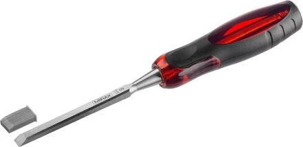 Стамеска MIRAX с двухкомпонентной прозрачной рукояткой, 8мм 1810-08 купить в Ижевске