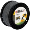 Леска для триммера двухкомпонентная круглая, 2,7мм х 151м, на DIN катушке EXTRA CORD// Denzel 96809 купить в Ижевске