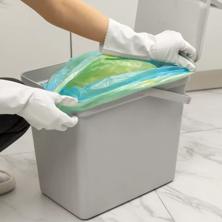 Пакеты для мусора с завязками 35 л x 15 шт. синие, Home Palisad 927155 купить в Ижевске