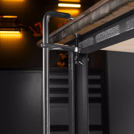 Струбцина F-образная Denzel 20478, 120x400мм, кованая купить в Ижевске